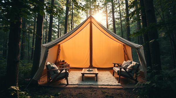 Glamping : le plaisir d'une nature raffinée et confortable